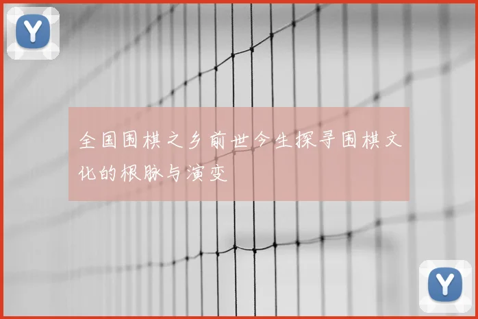 全国围棋之乡前世今生探寻围棋文化的根脉与演变